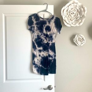 Tye dye mini T-shirt dress